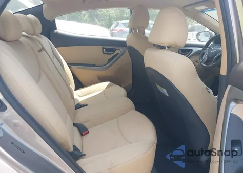 2013 Hyundai Elantra Gls из США, поврежденный, VIN 5NPDH4AE8DH179604